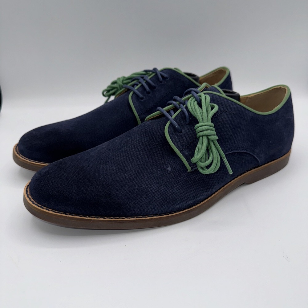 Sebago Norwich Oxfords Mens Size 11.5 Blue Green